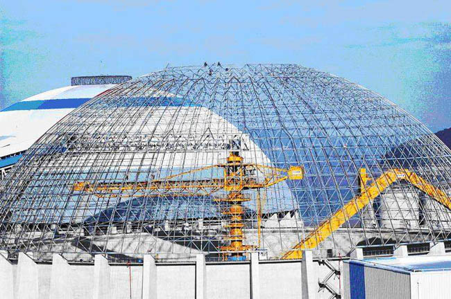 河津电厂网架工程